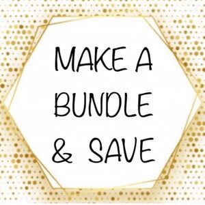 Bundle multiple items for savings on shipping!